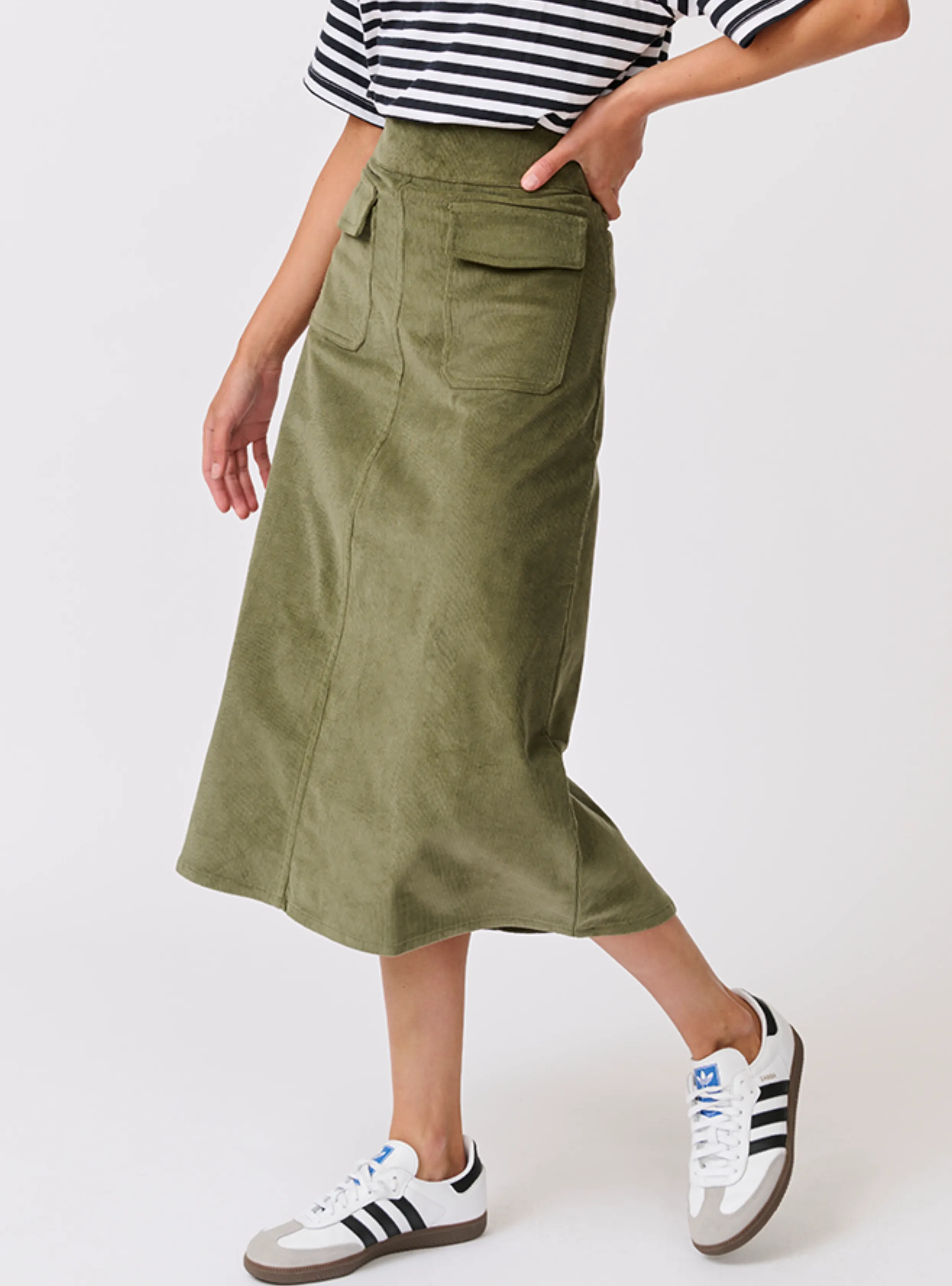 ASTRID SKIRT - Thyme