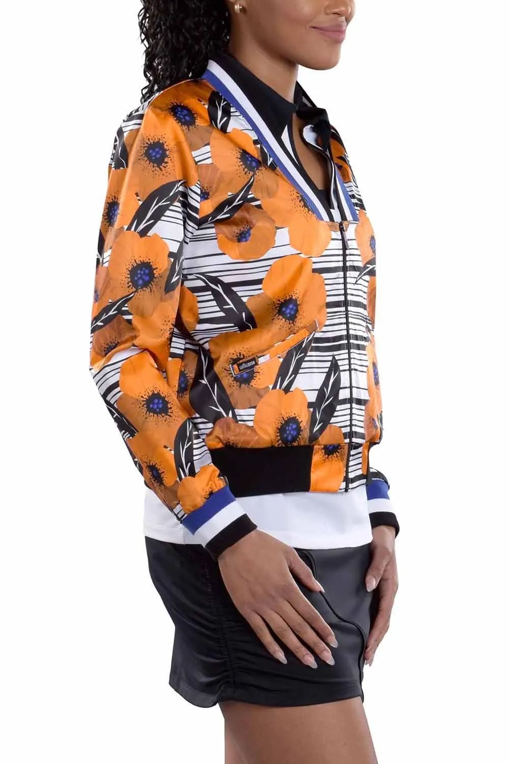 Berlin Print Bomber Jacket - FINAL SALE