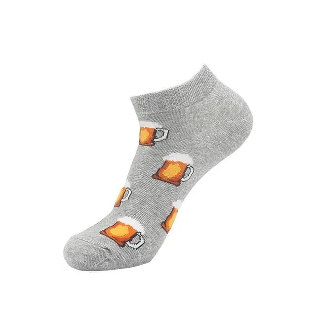 Beverage Socks Beers (Ankle)