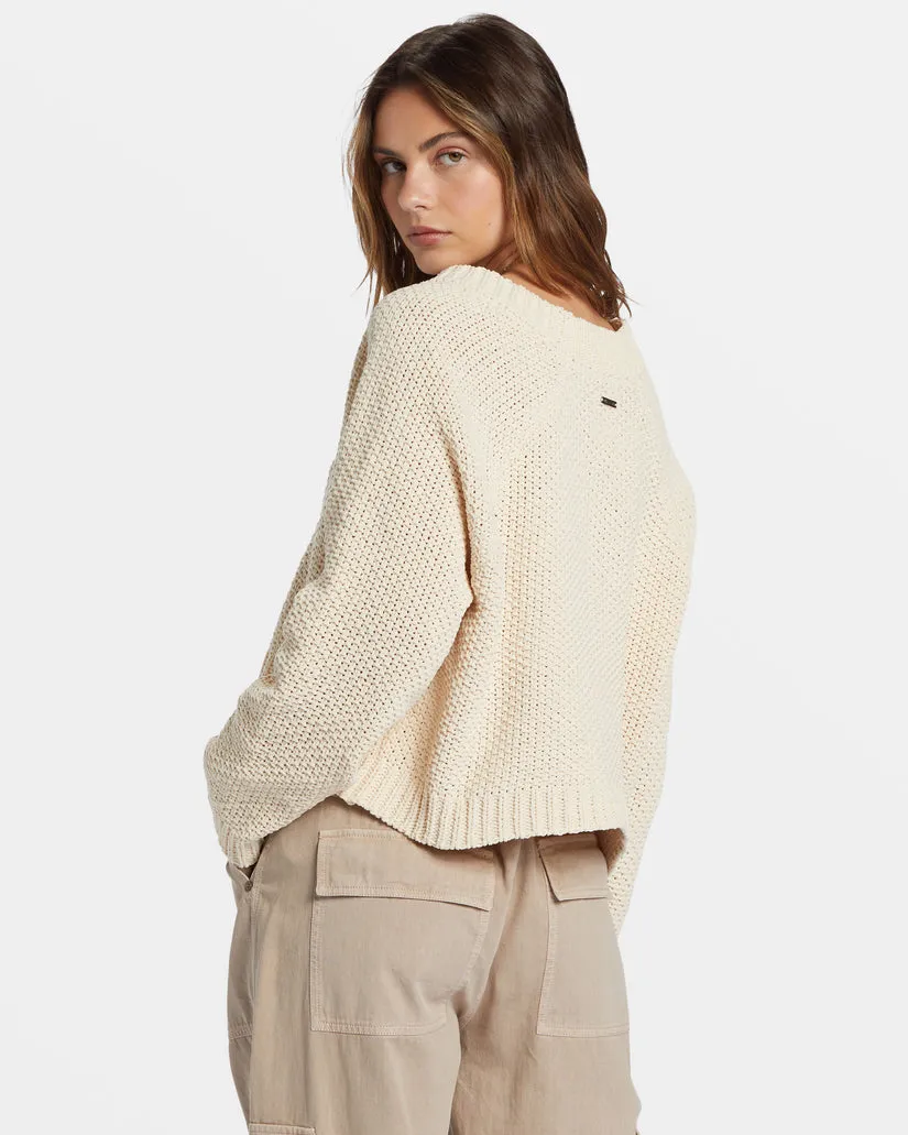 Billabong Lennon Cardigan Sweater - DOVE