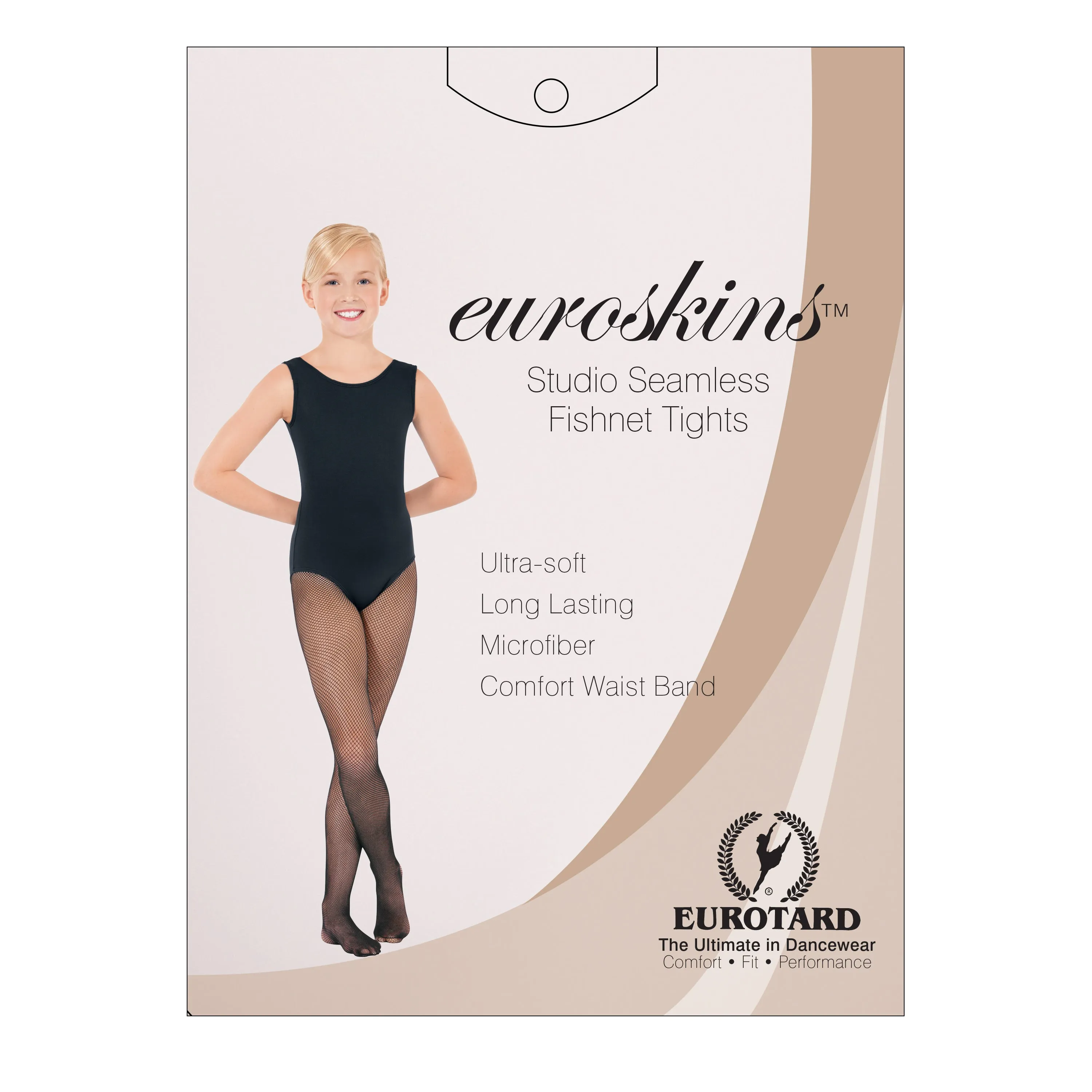 Eurotard 216c Child Lightweight Fishnet Tights by EuroSkins