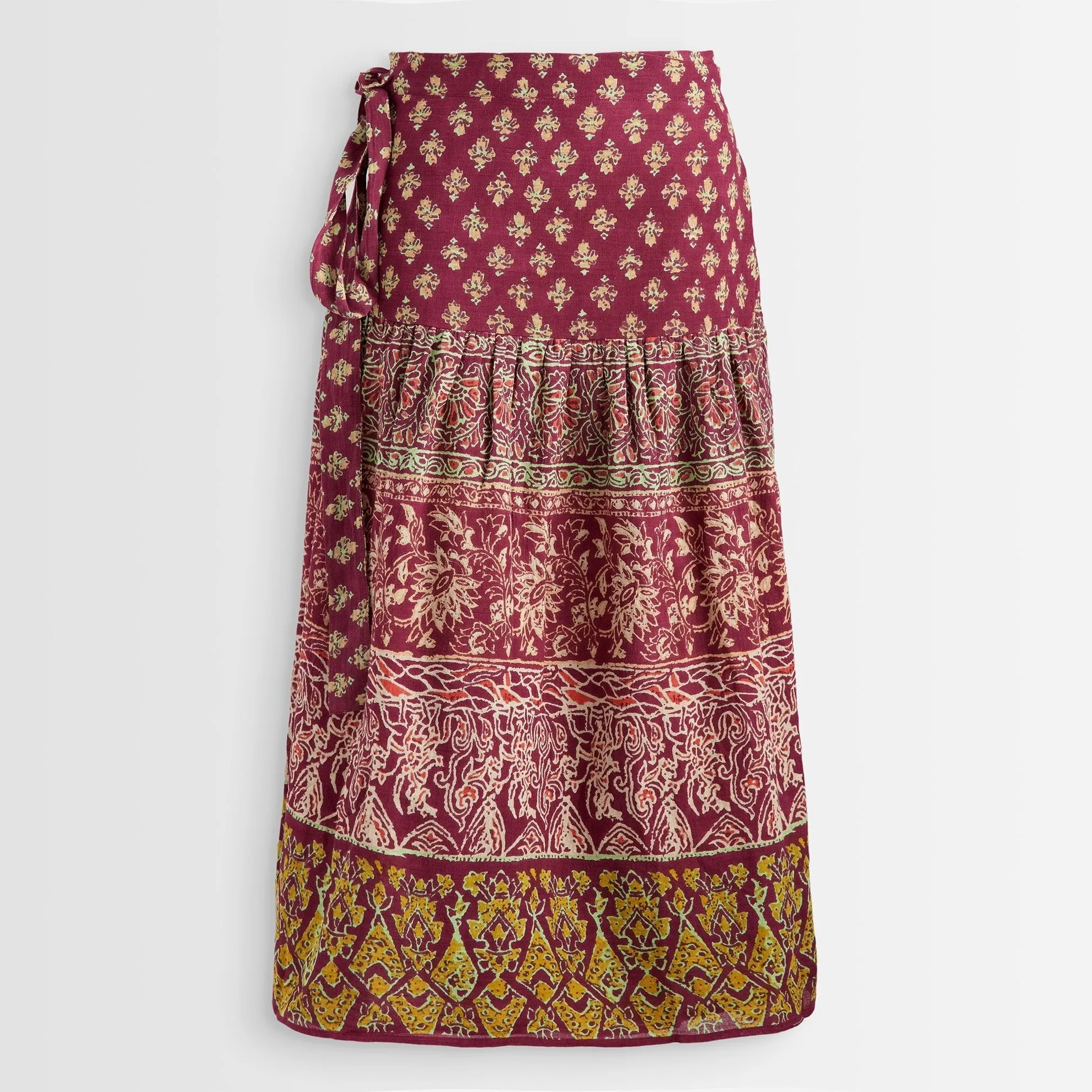 Follow the Band Wrap Skirt