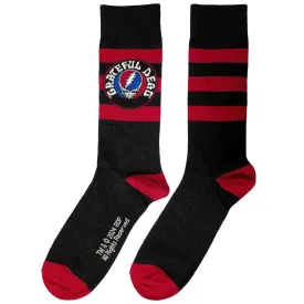 Grateful Dead Unisex Ankle Socks: Steal Your Face Logo (UK Size 6 - 11)