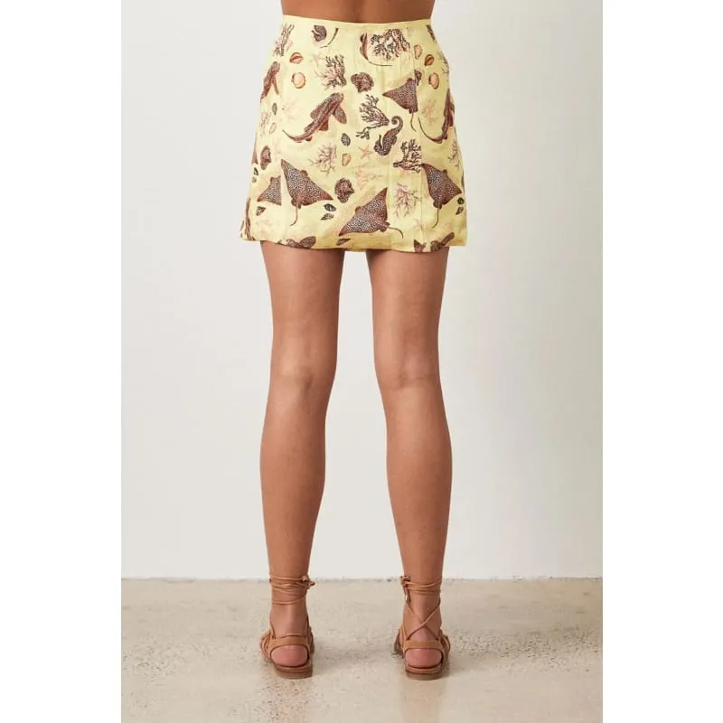 Koonya Skirt | Sealife Lemon