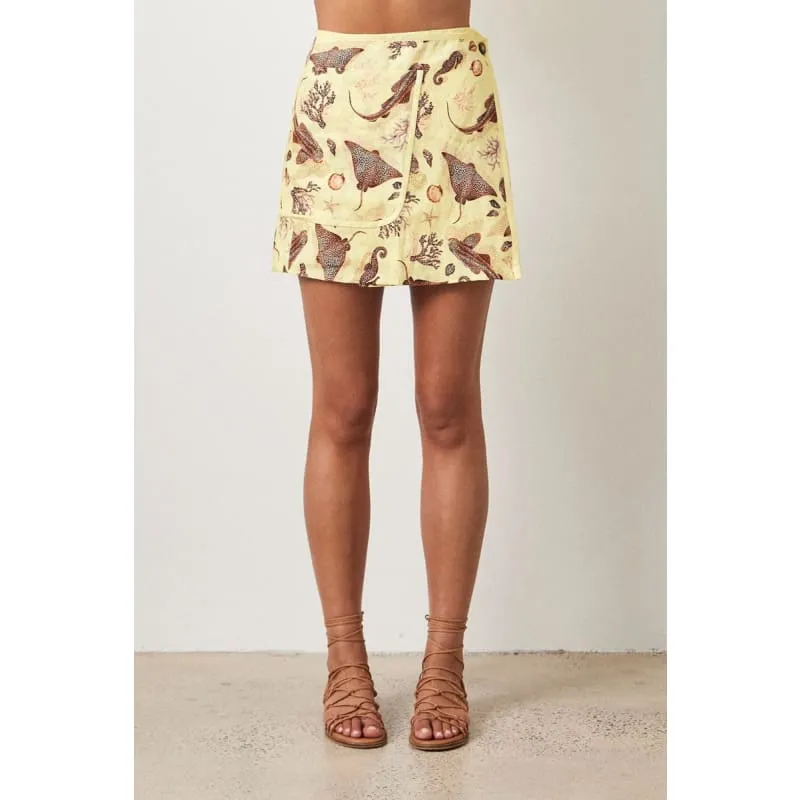 Koonya Skirt | Sealife Lemon