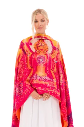 LAKSHMI CASHMERE AND SILK BEADED SHAWL