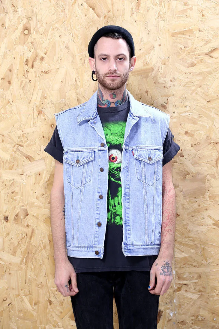 Levi's Sleeveless Denim Jacket