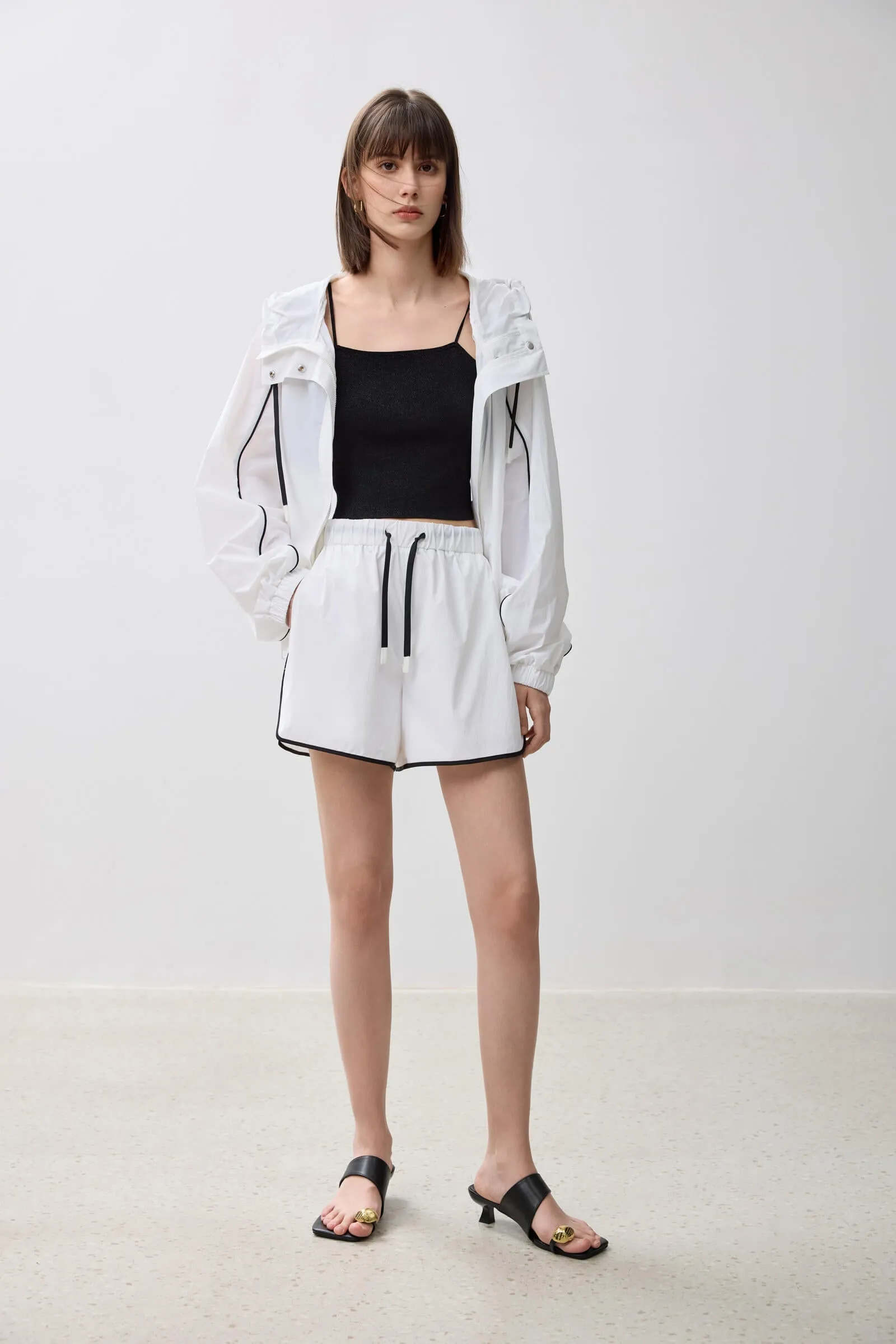 LILY Sporty Hooded Light Jacket