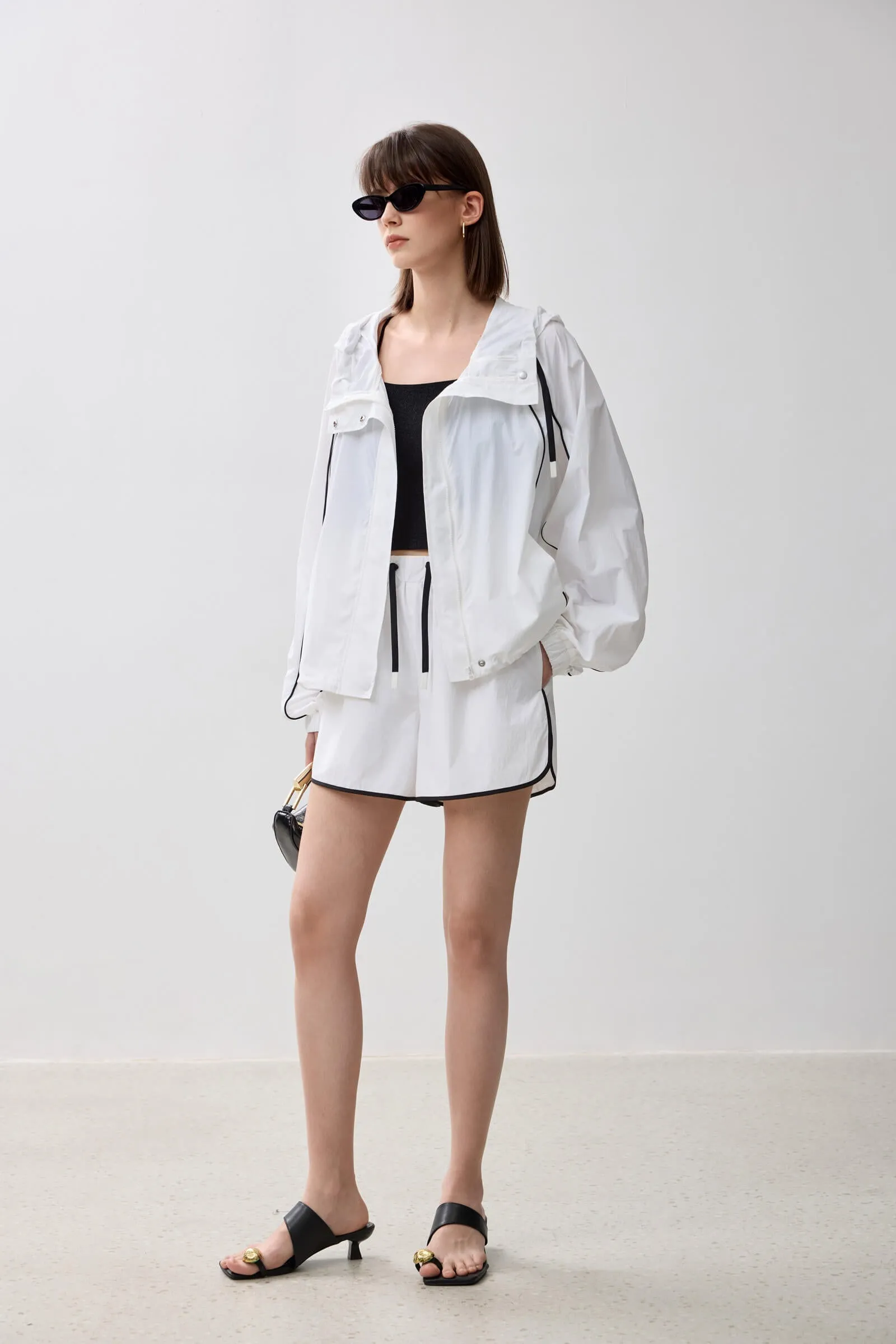 LILY Sporty Hooded Light Jacket