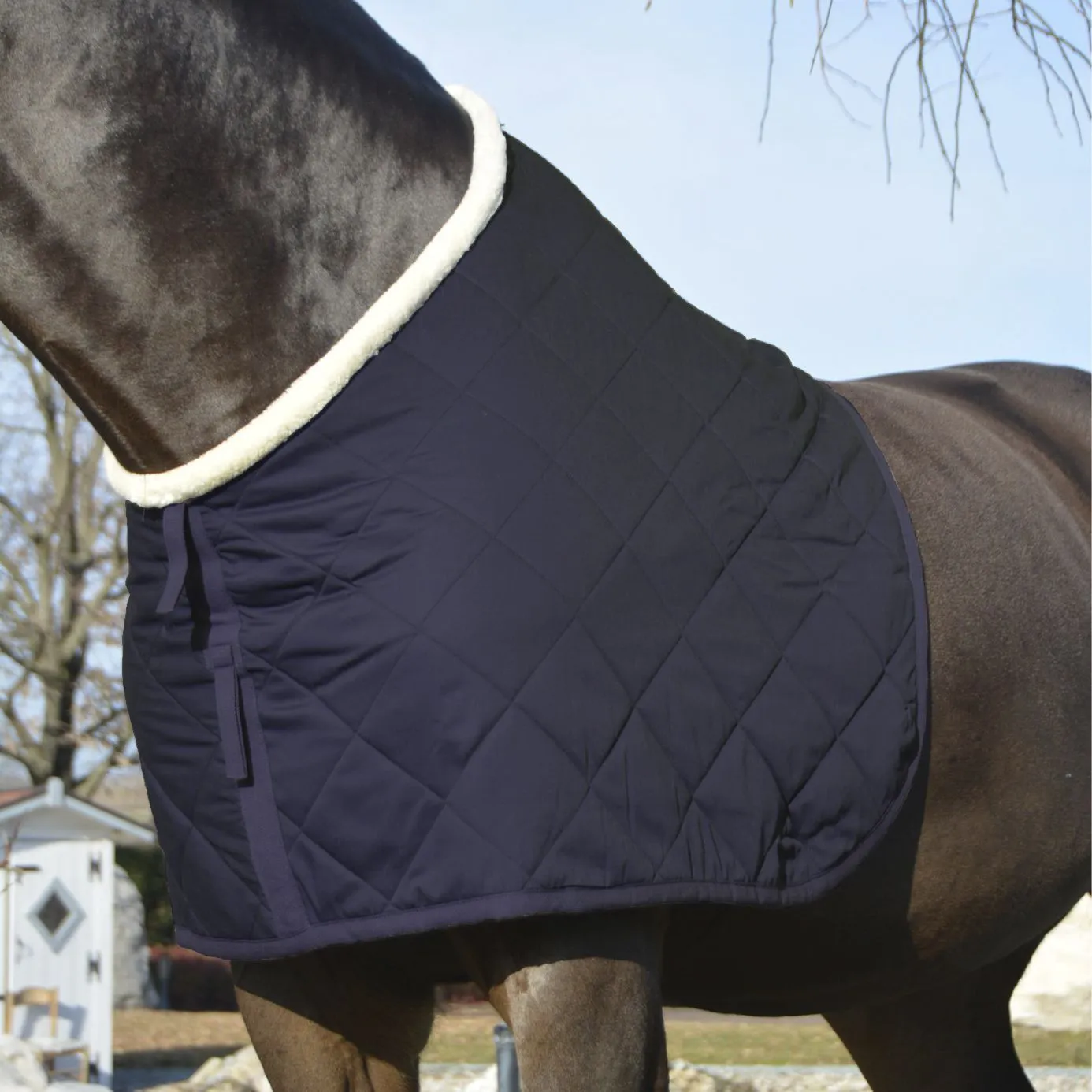 LoveHorses Bio Magic Rug Bib - Navy