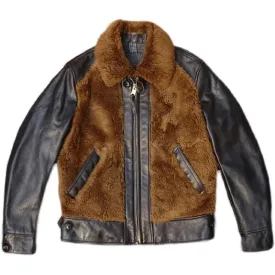 Men's Shearling Coat Rugged Style Insulated Jacket