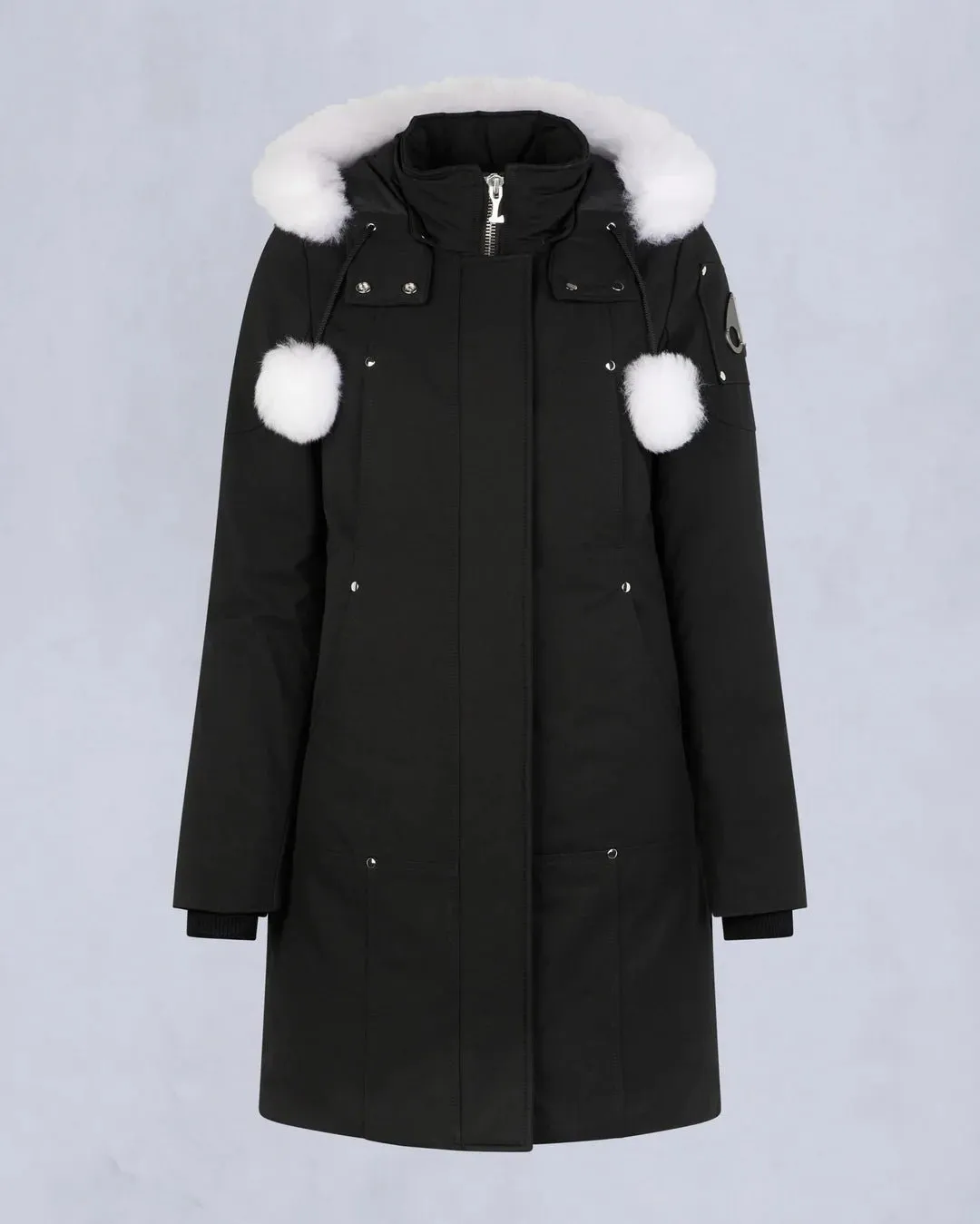 MOOSE KNUCKLES - ORIGINAL SHEARLING STIRLING PARKA WOMENS (pompom) - M32LP203S