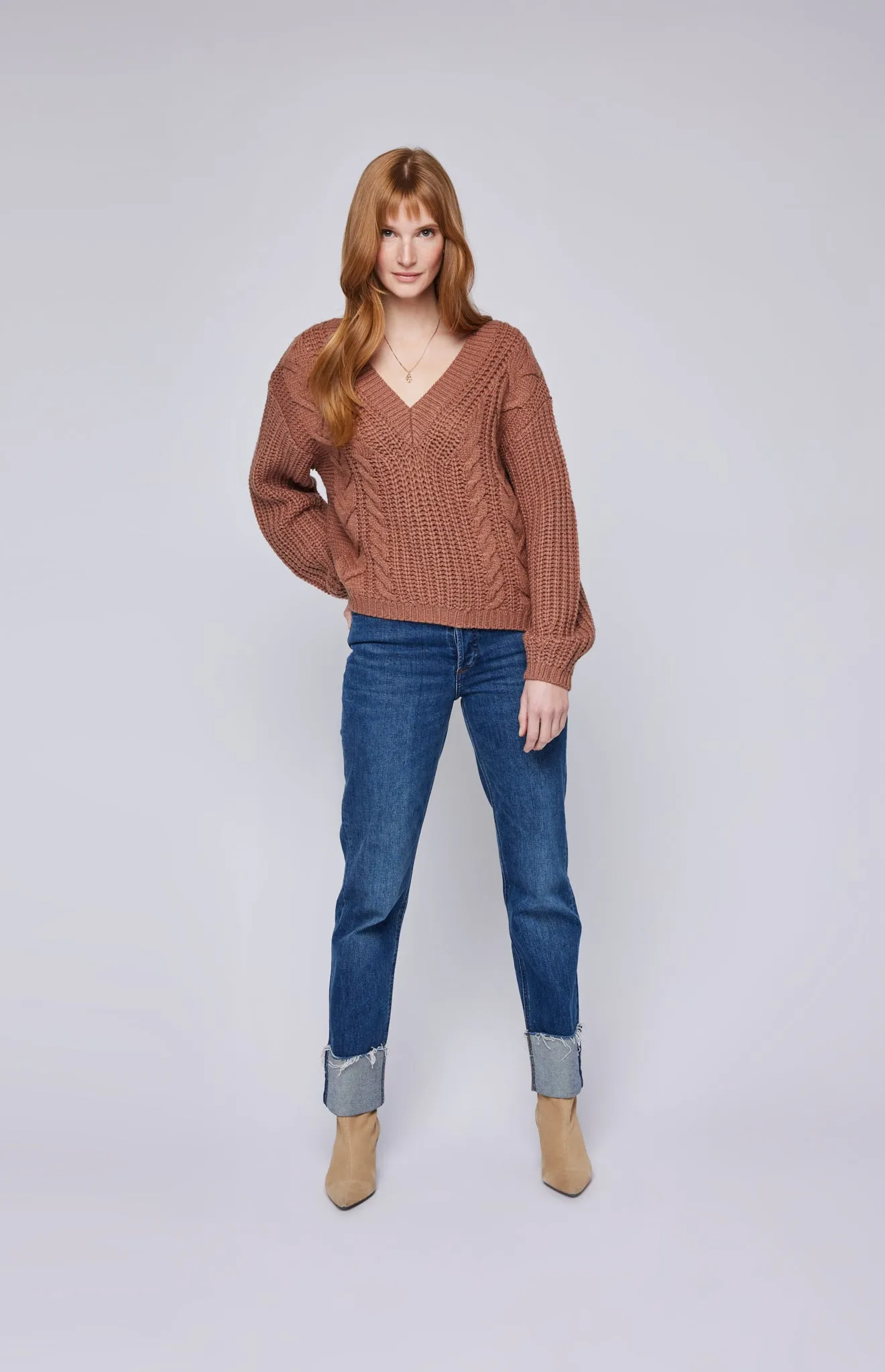 Octavia V-Neck Sweater