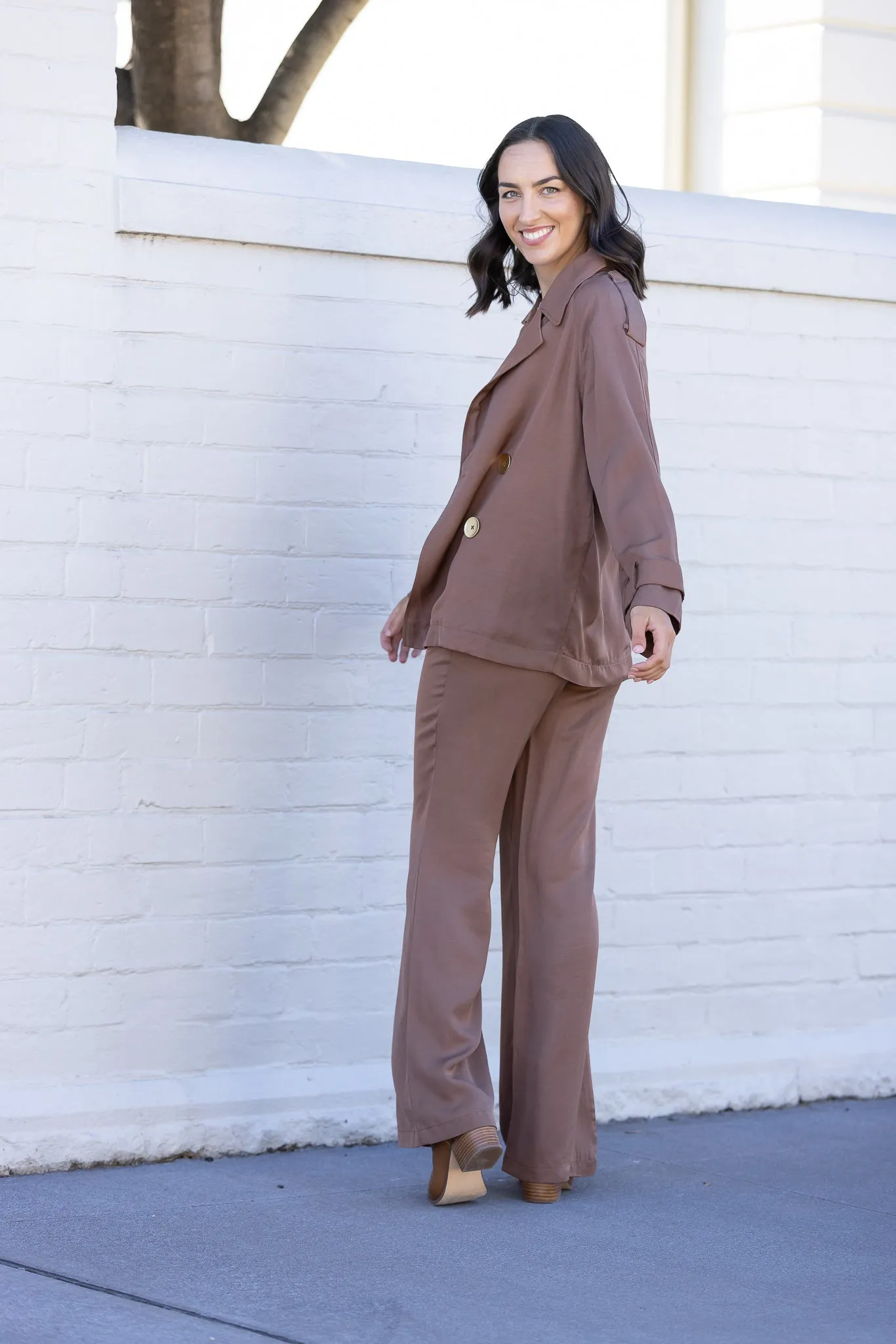 ONE AND ONLY OVERSIZED BLAZER - Mocha