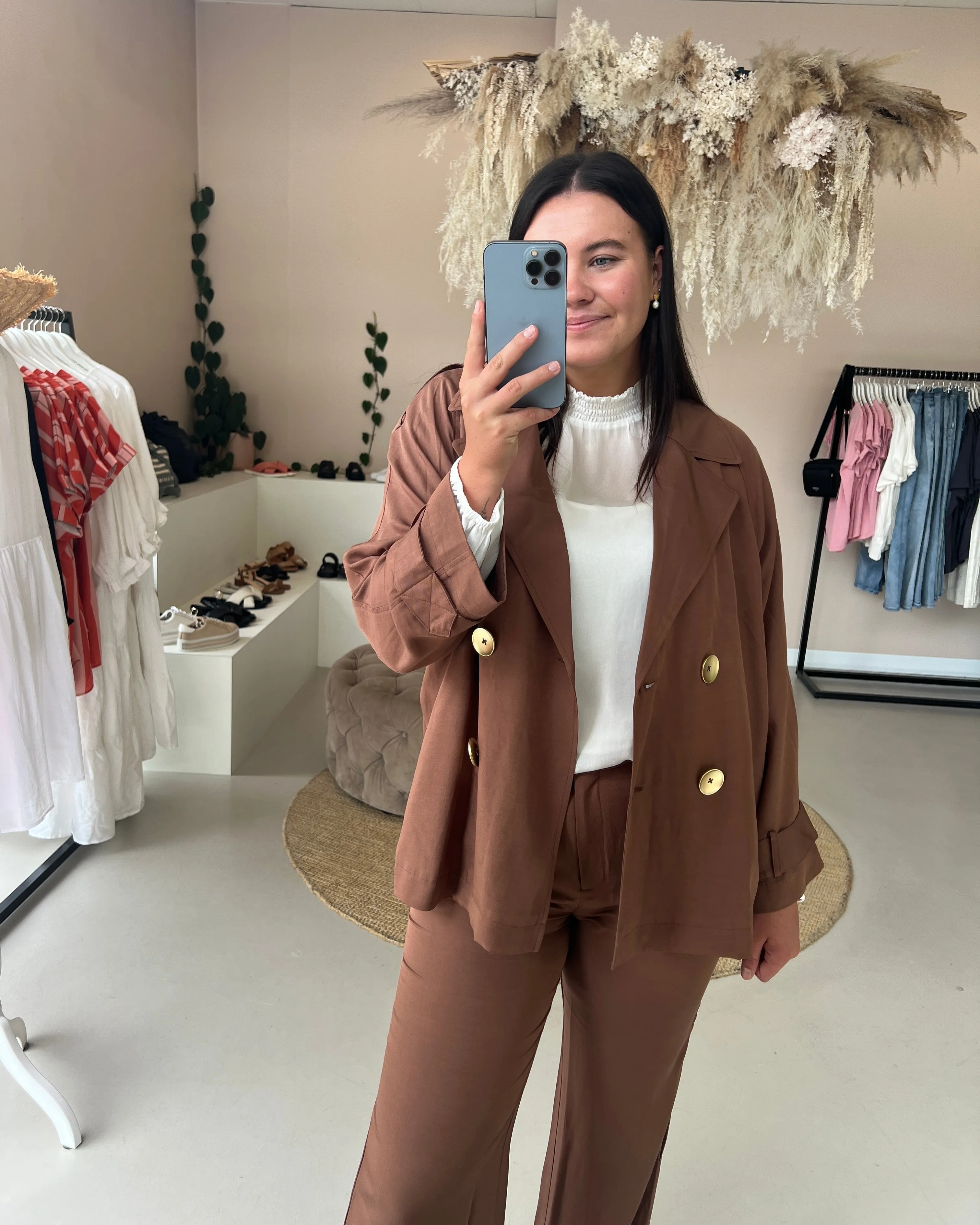 ONE AND ONLY OVERSIZED BLAZER - Mocha