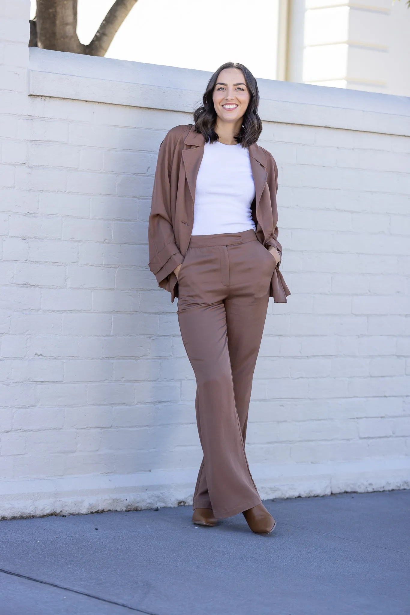 ONE AND ONLY OVERSIZED BLAZER - Mocha