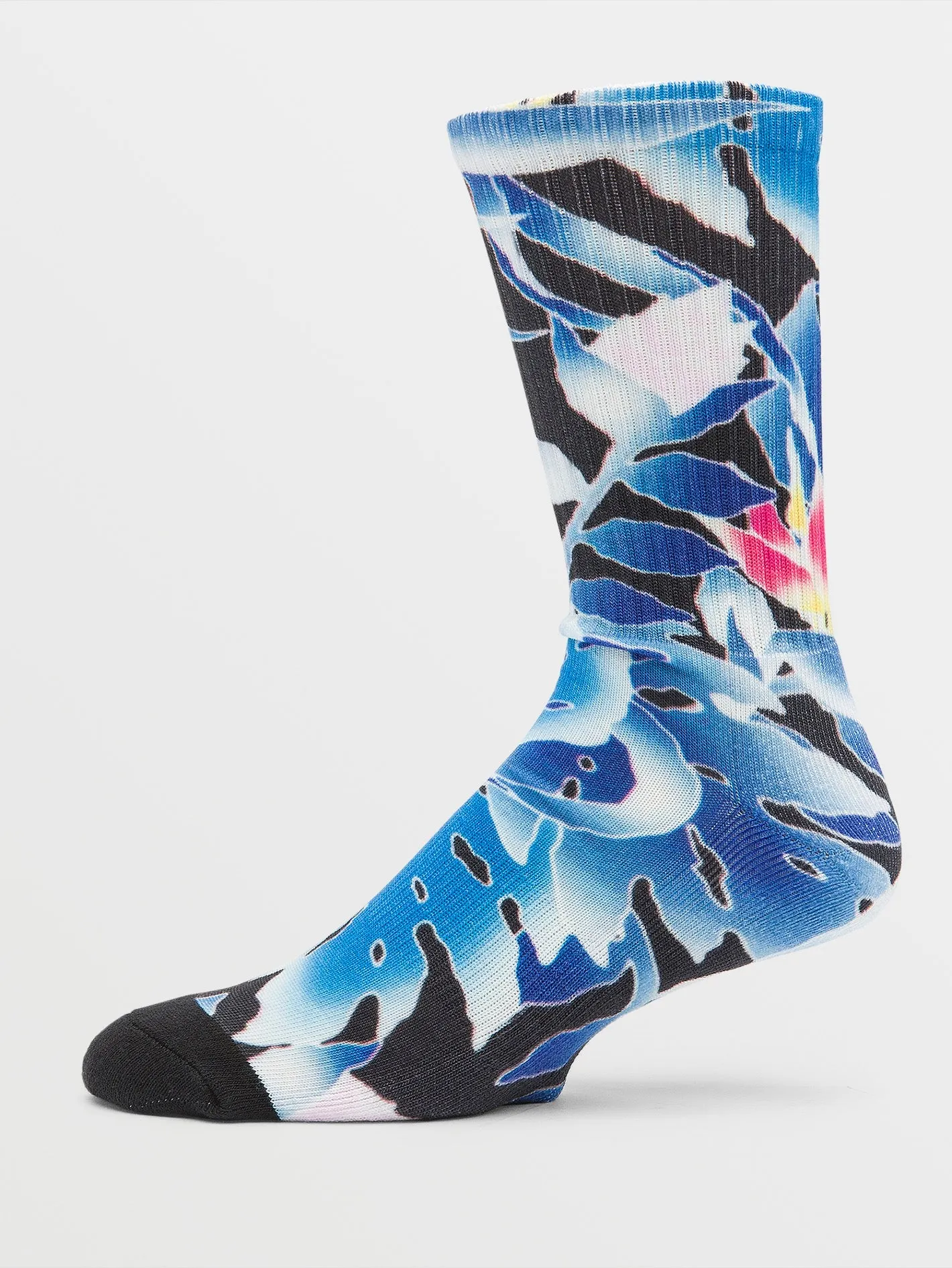 Over Print Socks - Black