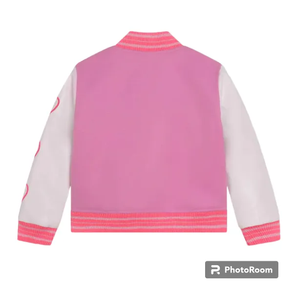 Pink Varsity Jacket