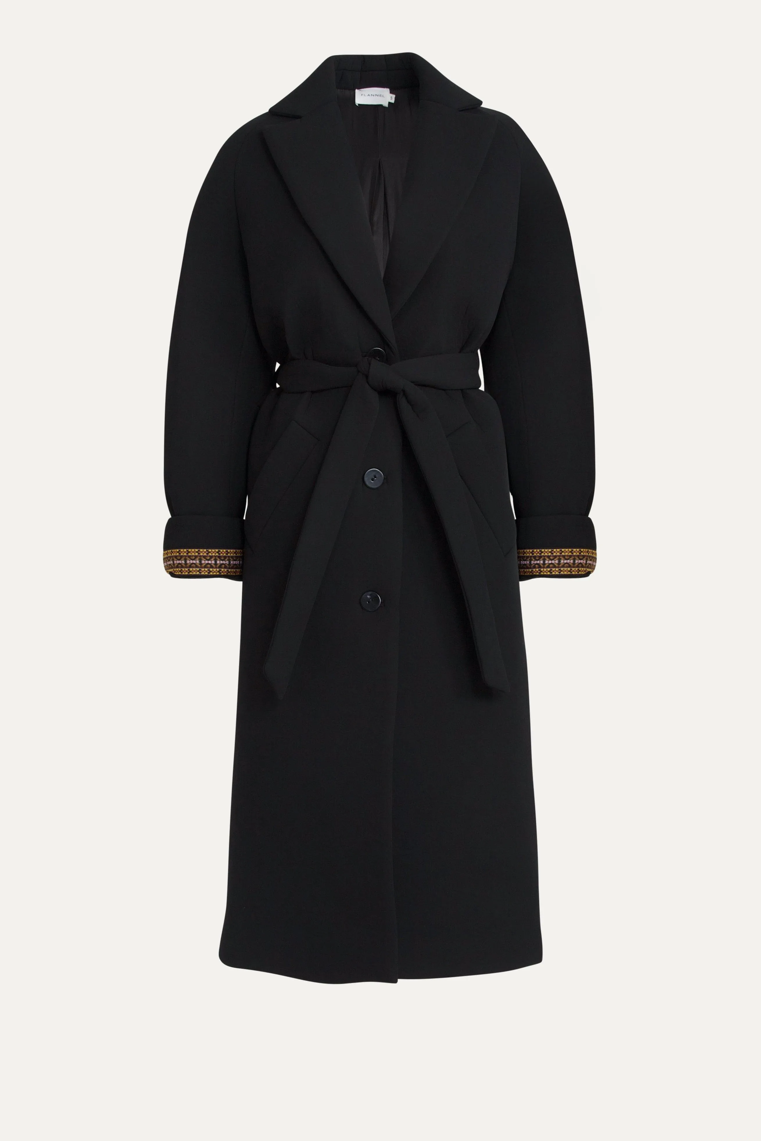 Rylan Black Tailored Coat