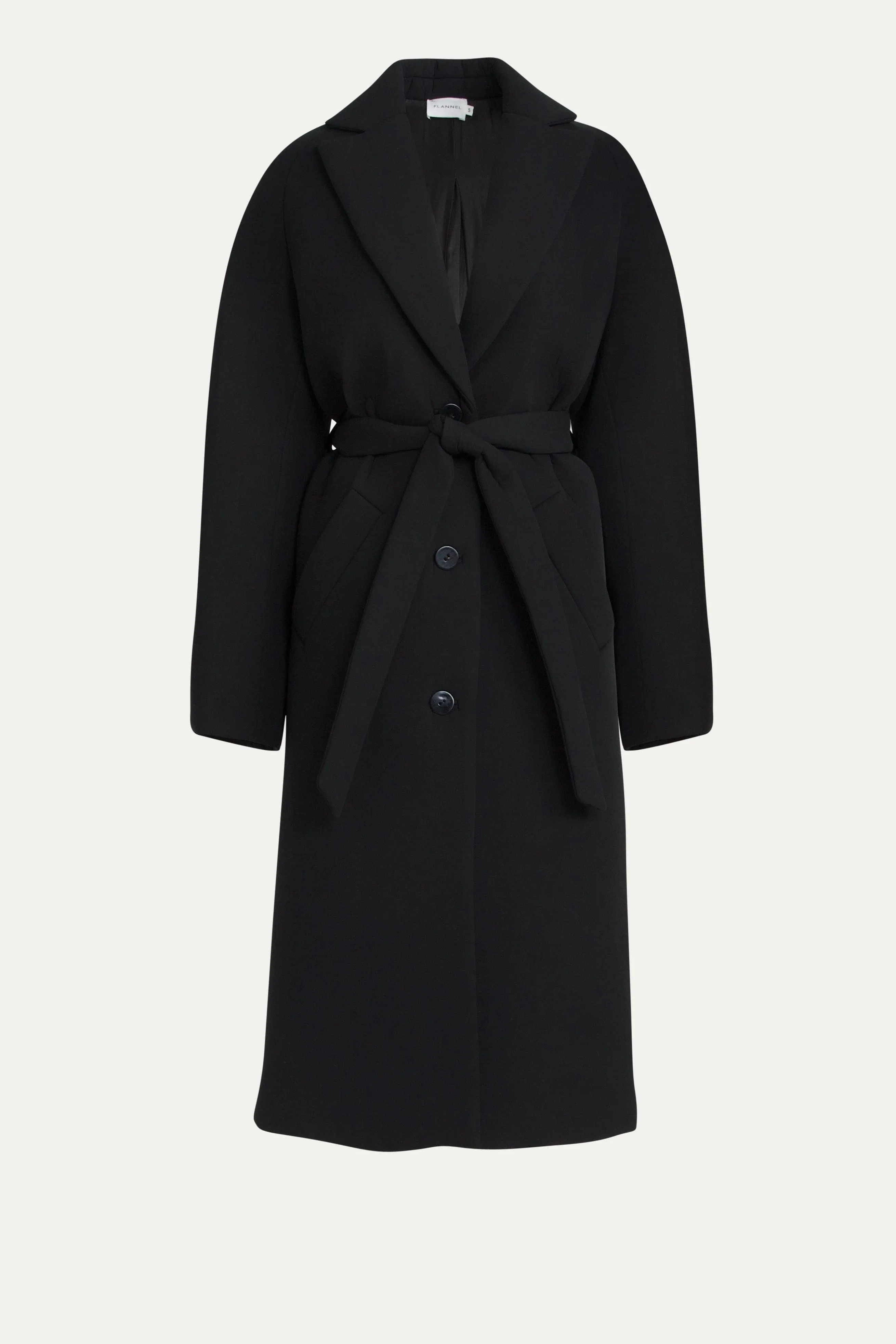 Rylan Black Tailored Coat