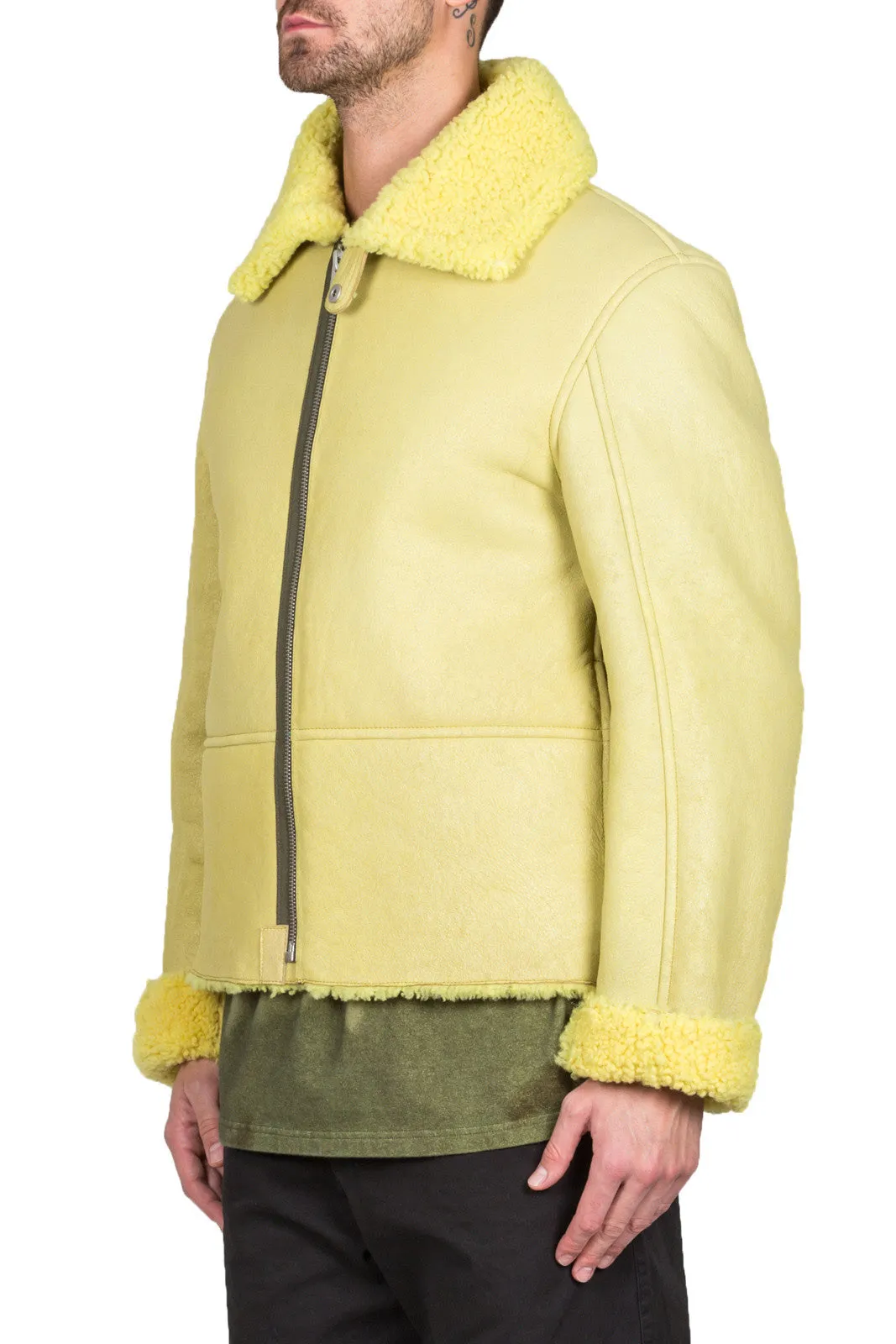 Shearling Flight Coat