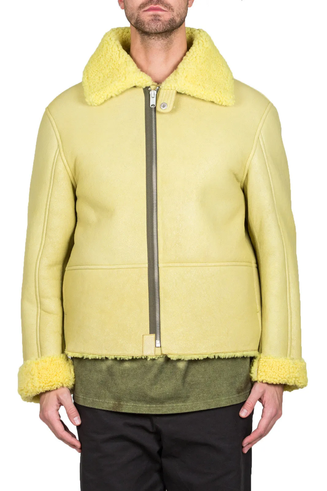 Shearling Flight Coat