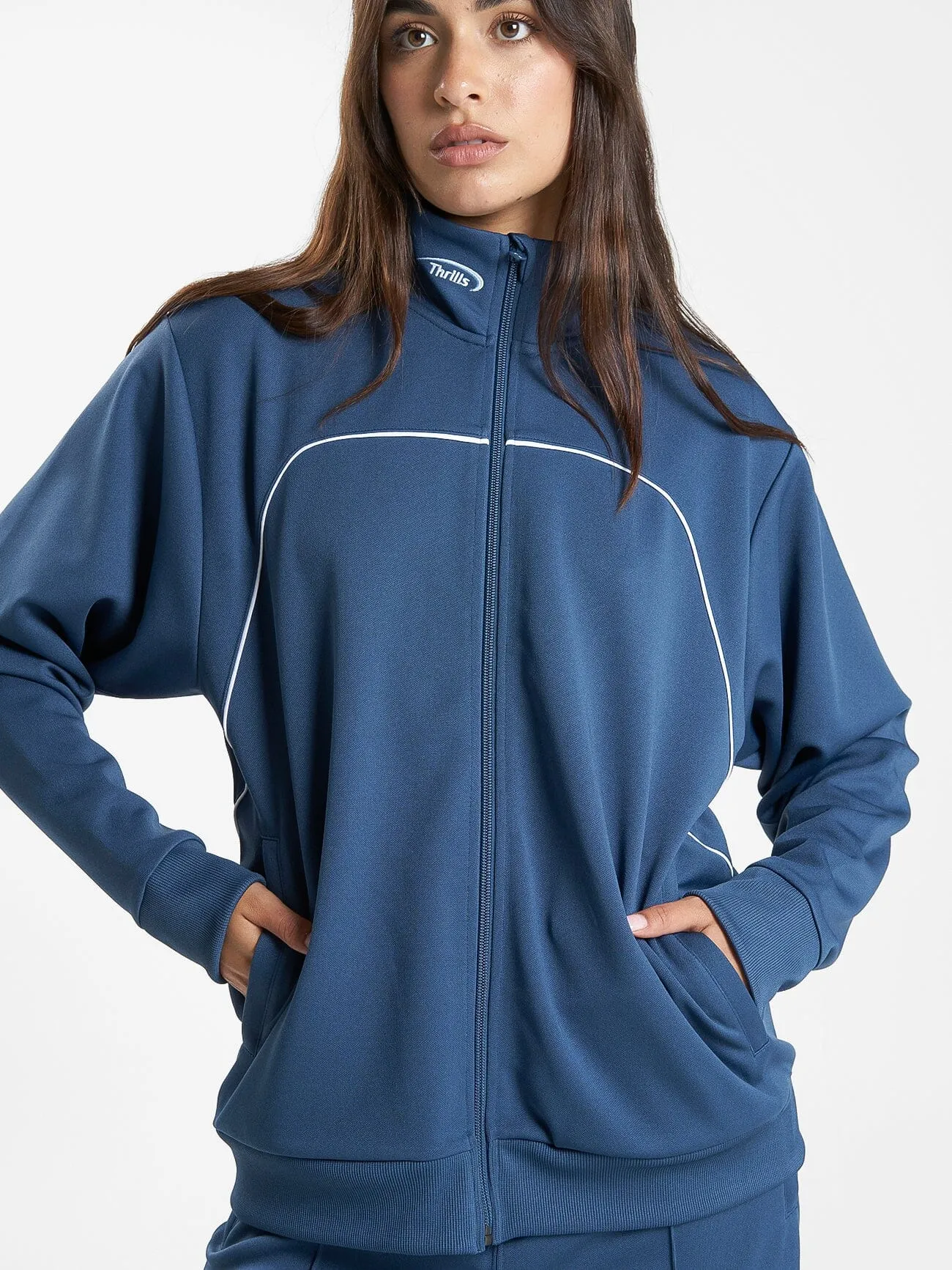 Sphere Tricot Track Jacket - Ensign Blue