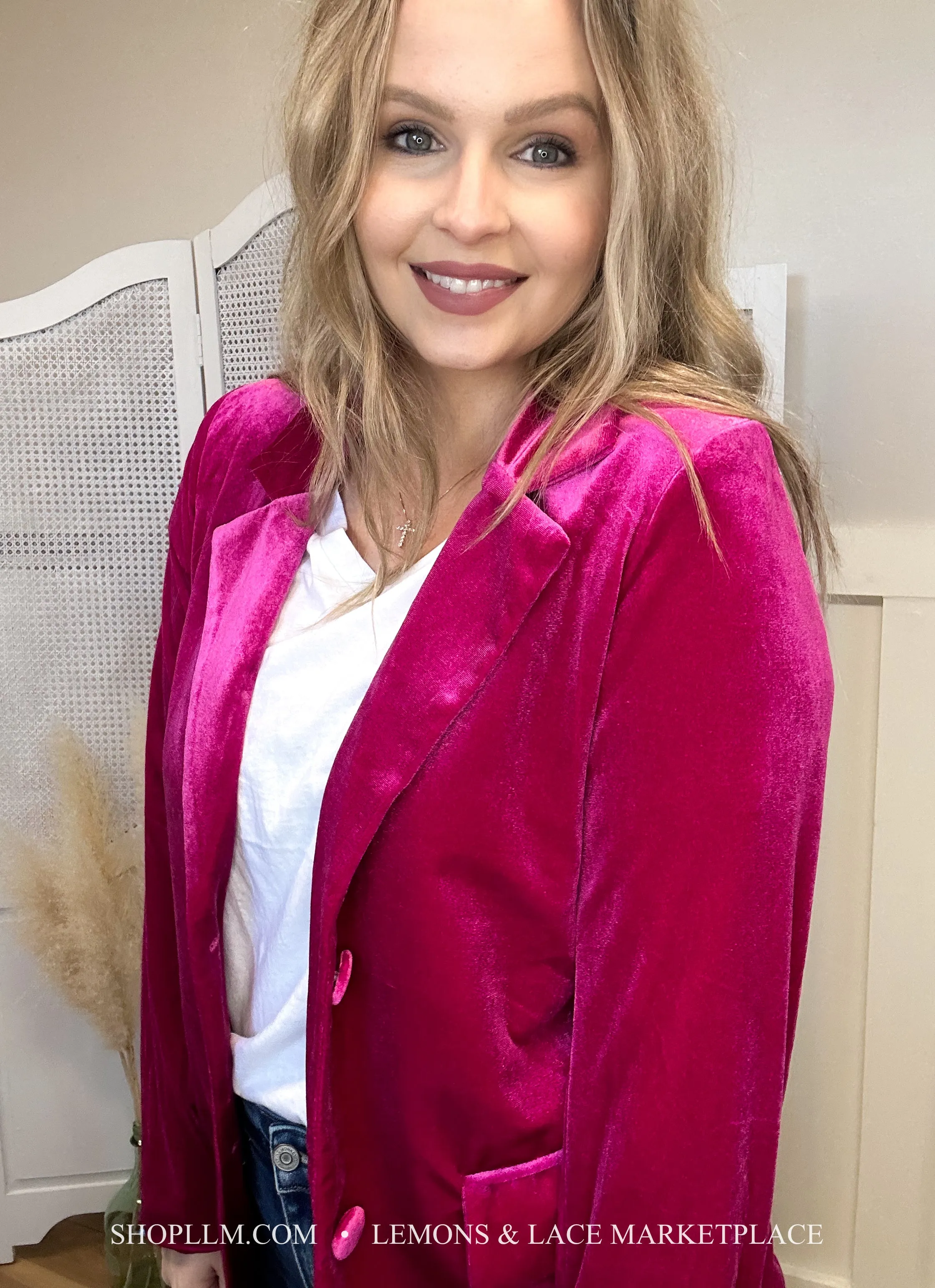 Stella Hot Pink Blazer