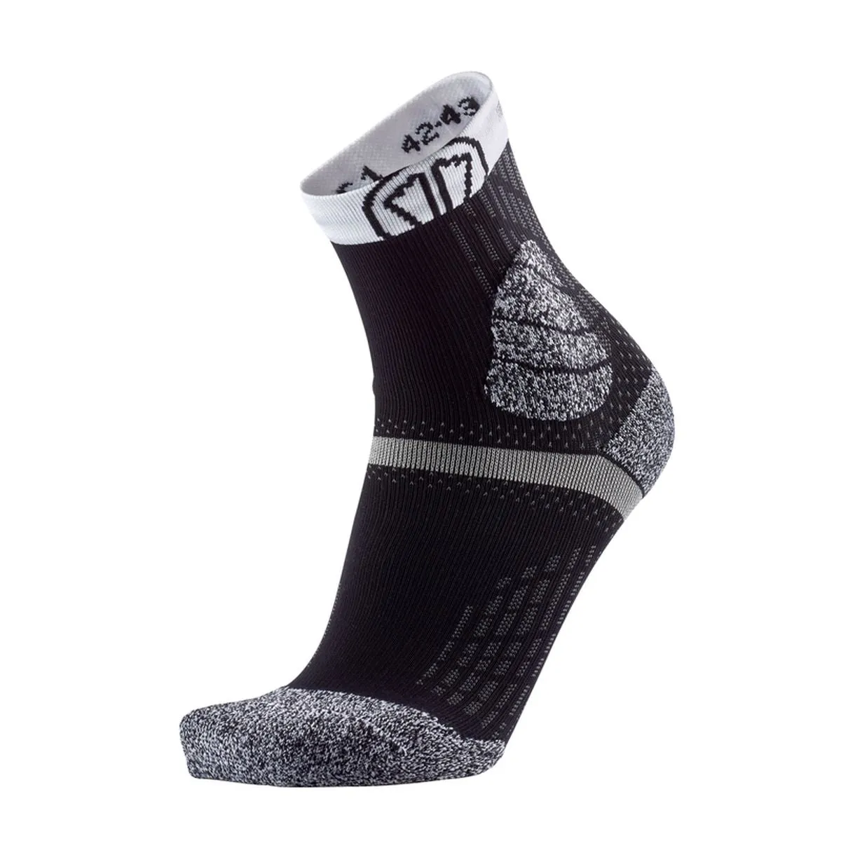 TRAIL PROTECT RUNNING SOCKS BLACK - GREY