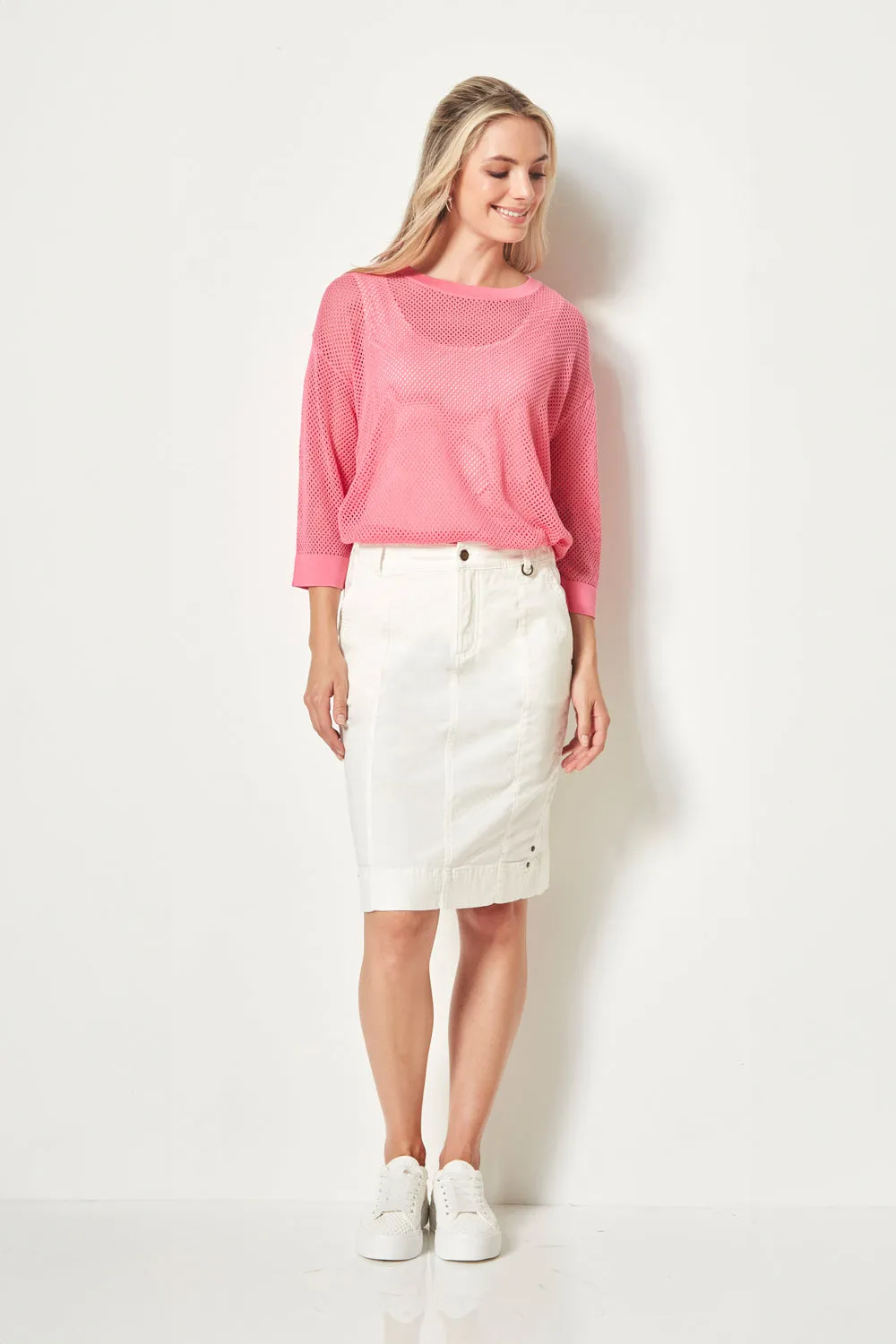 VERGE | RESERVE SKIRT - WHITE