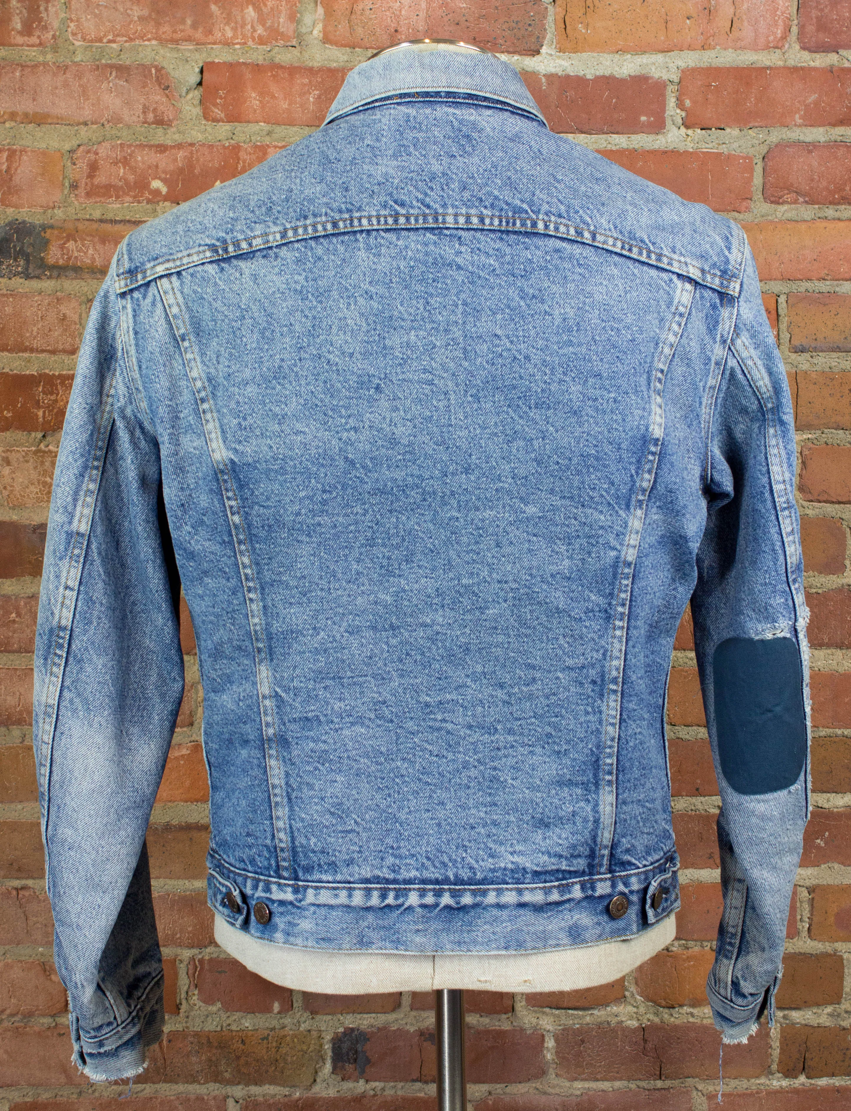 Vintage 70s Levi's USA Blanket Lined Denim Jean Jacket Unisex Large 42