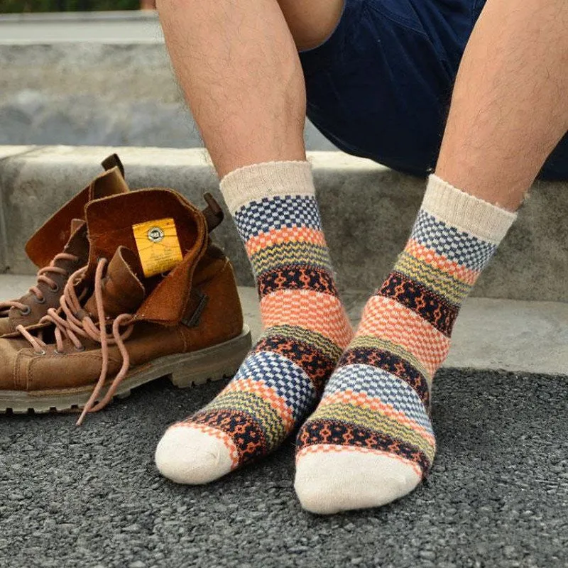 Wool Socks. Angora Cashmere Blend Socks