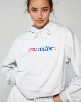 You Matter Fitted Hoodie