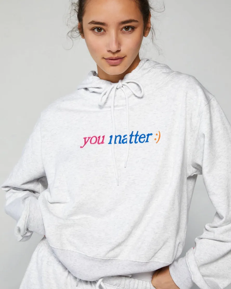 You Matter Fitted Hoodie