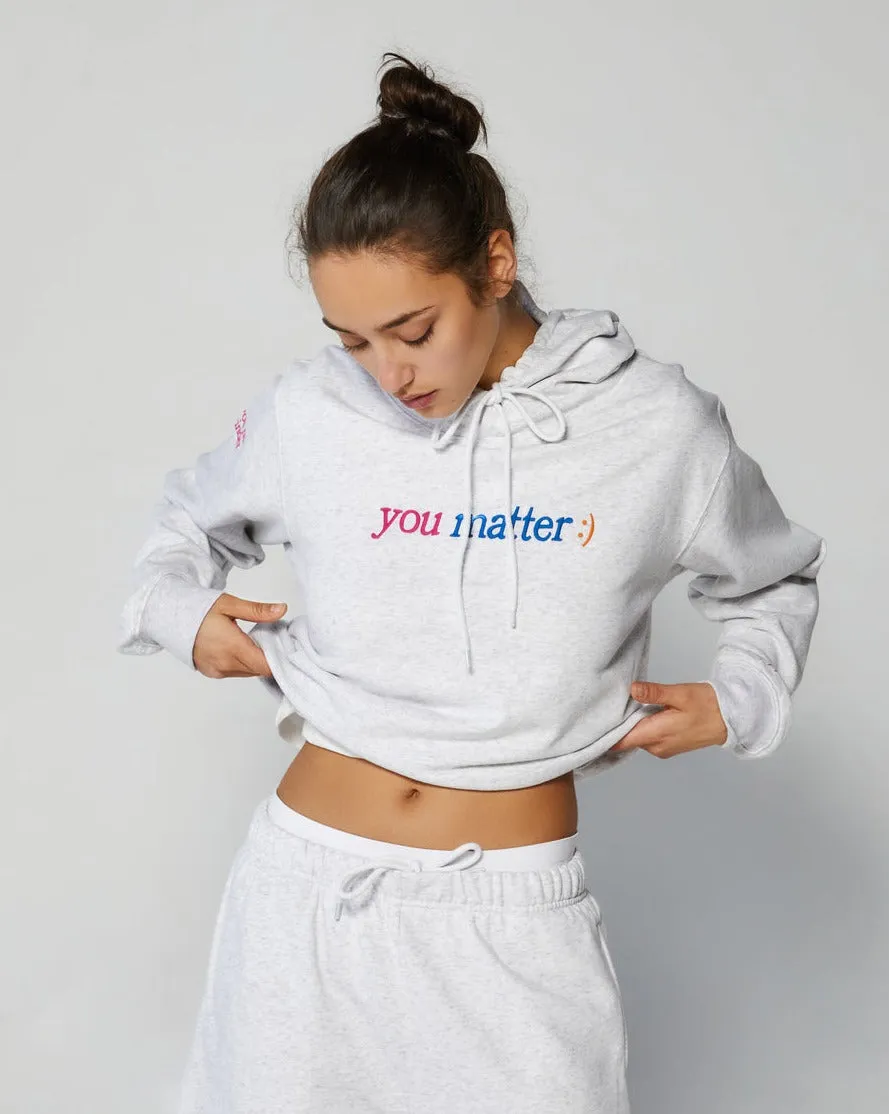 You Matter Fitted Hoodie