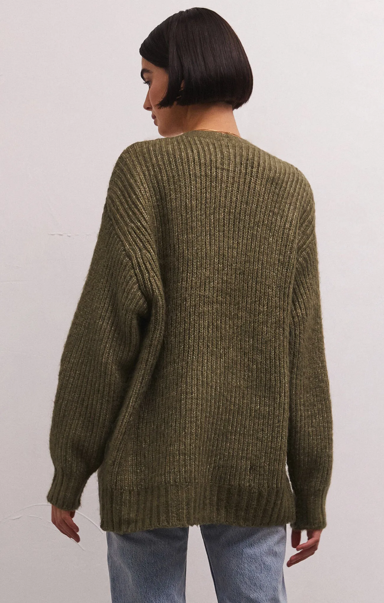 Z Supply Josie Cozy Cardigan - KELP